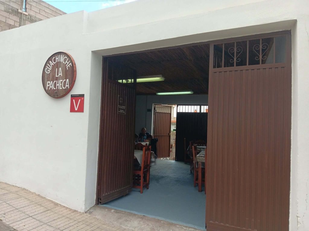 Entrada de La Pacheca